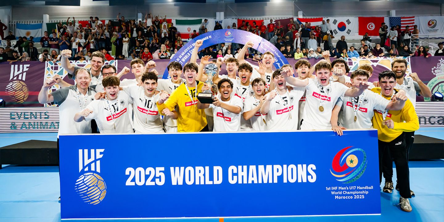 DHB: U17 schreibt mit WM-Titel Geschichte