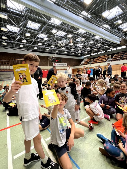 Strahlende Kinderaugen an der Zeppelinschule Fellbach