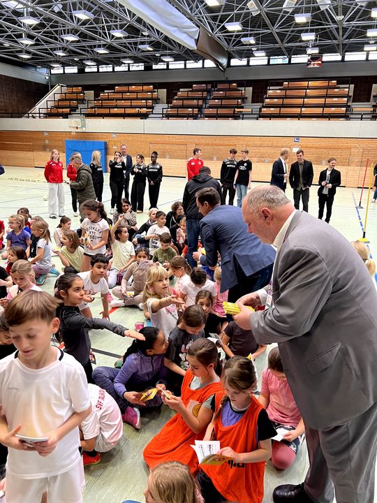 Strahlende Kinderaugen an der Zeppelinschule Fellbach