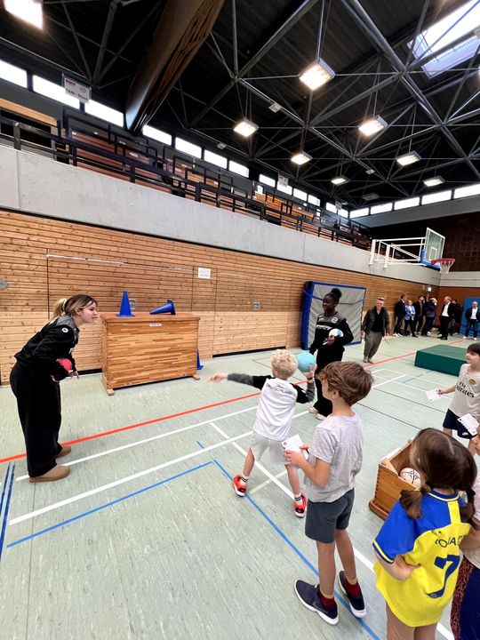 Strahlende Kinderaugen an der Zeppelinschule Fellbach